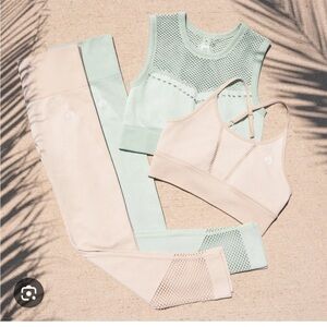 Oasis seamless legging and crop top